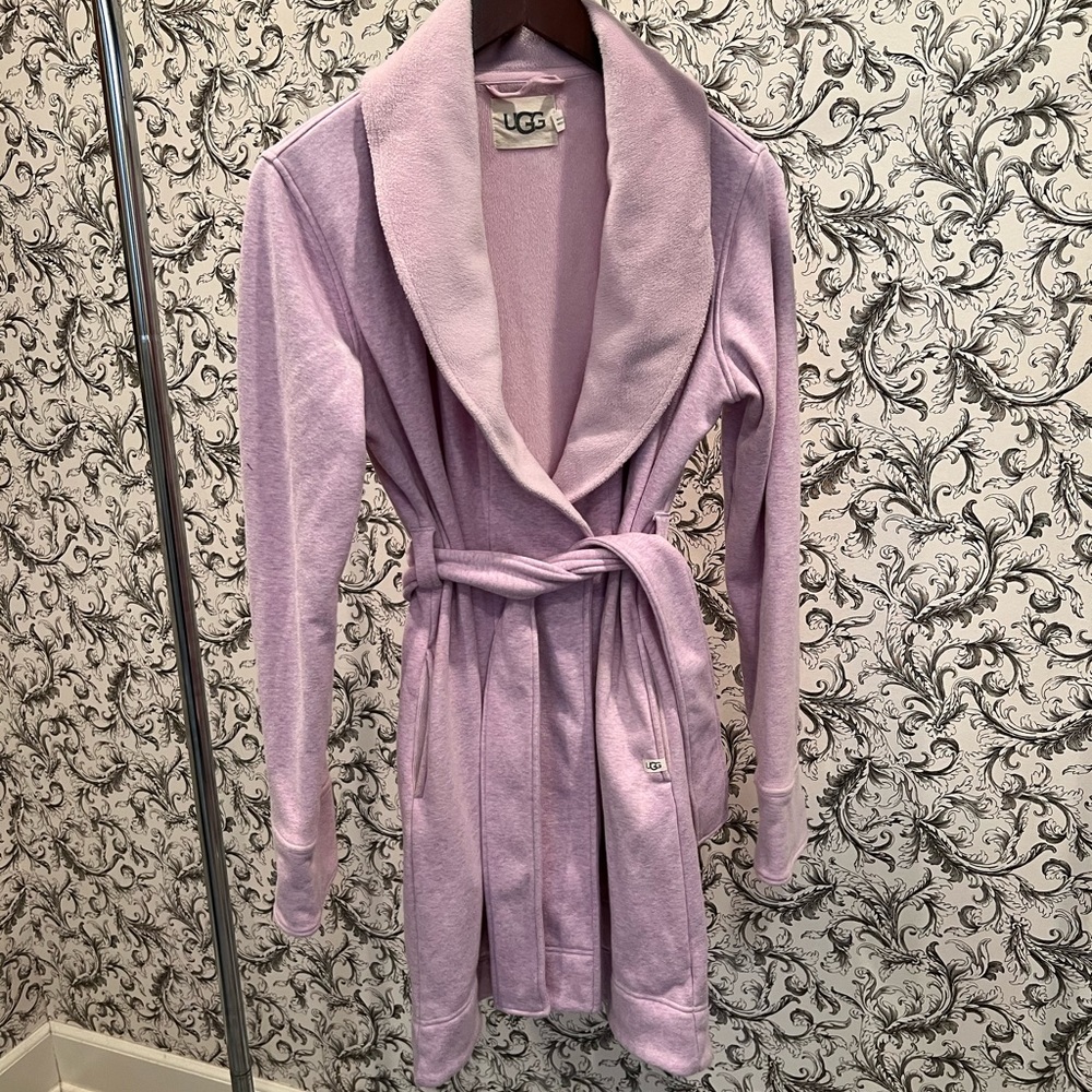 Ugg Pink "Duffled II Robe": Size small. Nordstrom.